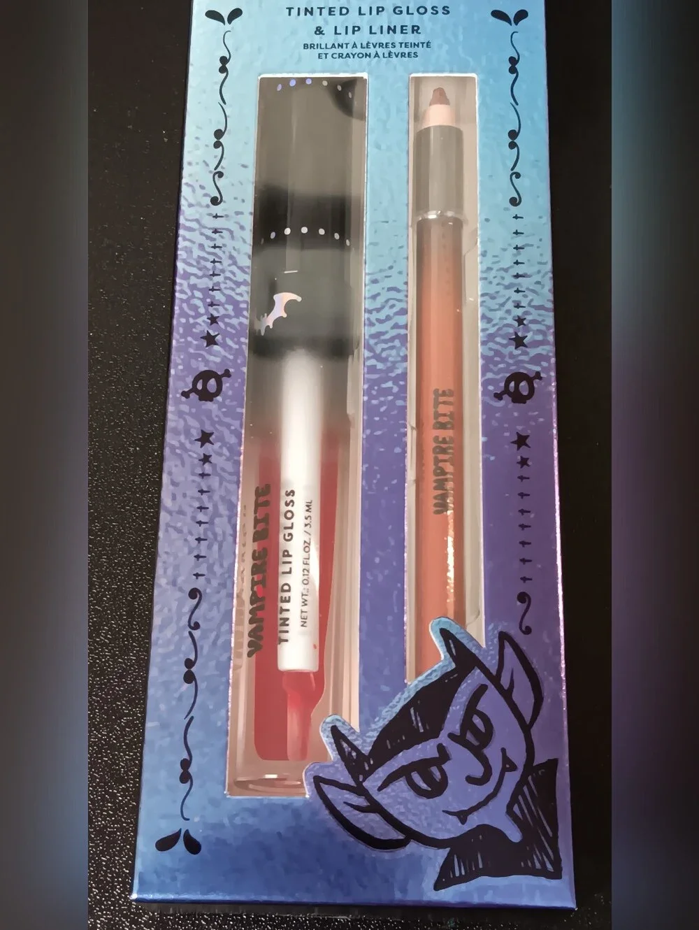 Tinted Lip Gloss & Lip Liner